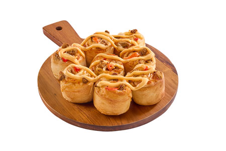 Cheese Burger Rolls