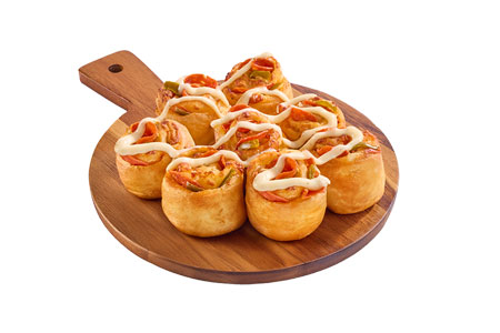 Spicy Pepperoni Ranch Rolls
